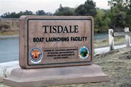 Sutter County Tisdale Boat Launching Facility Sign